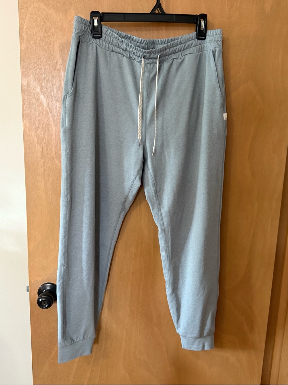Women’s Light Blue Drawstring Jogger Pants